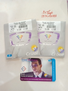 Mắt kính Essilor Crizal Prevencia 1.56  AS